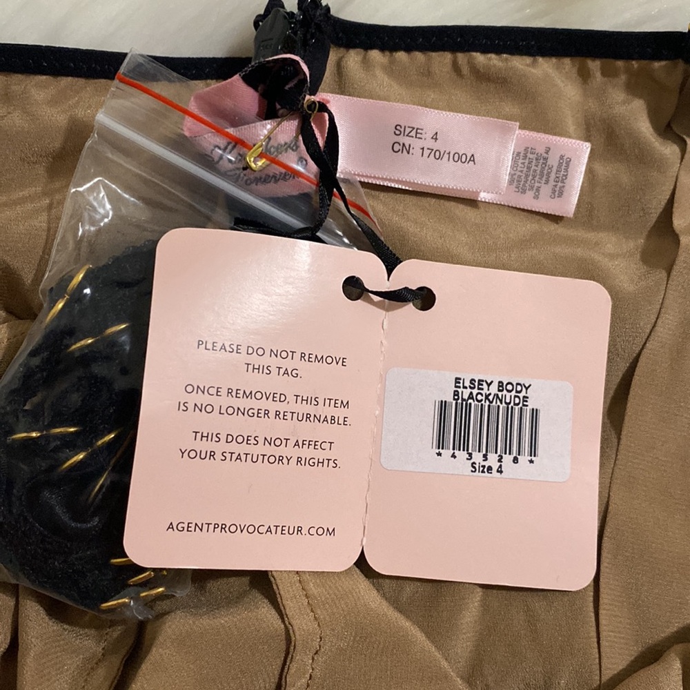 Agent Provocateur Black Lace Bodysuit - Picture 15 of 15